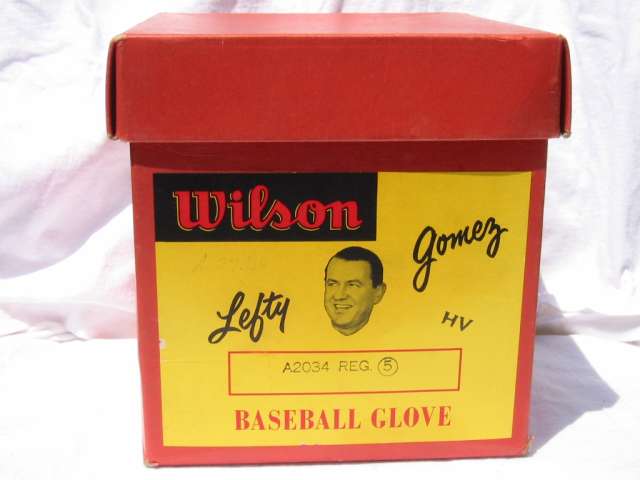 Lefty Gomez Wilson A2034 Box